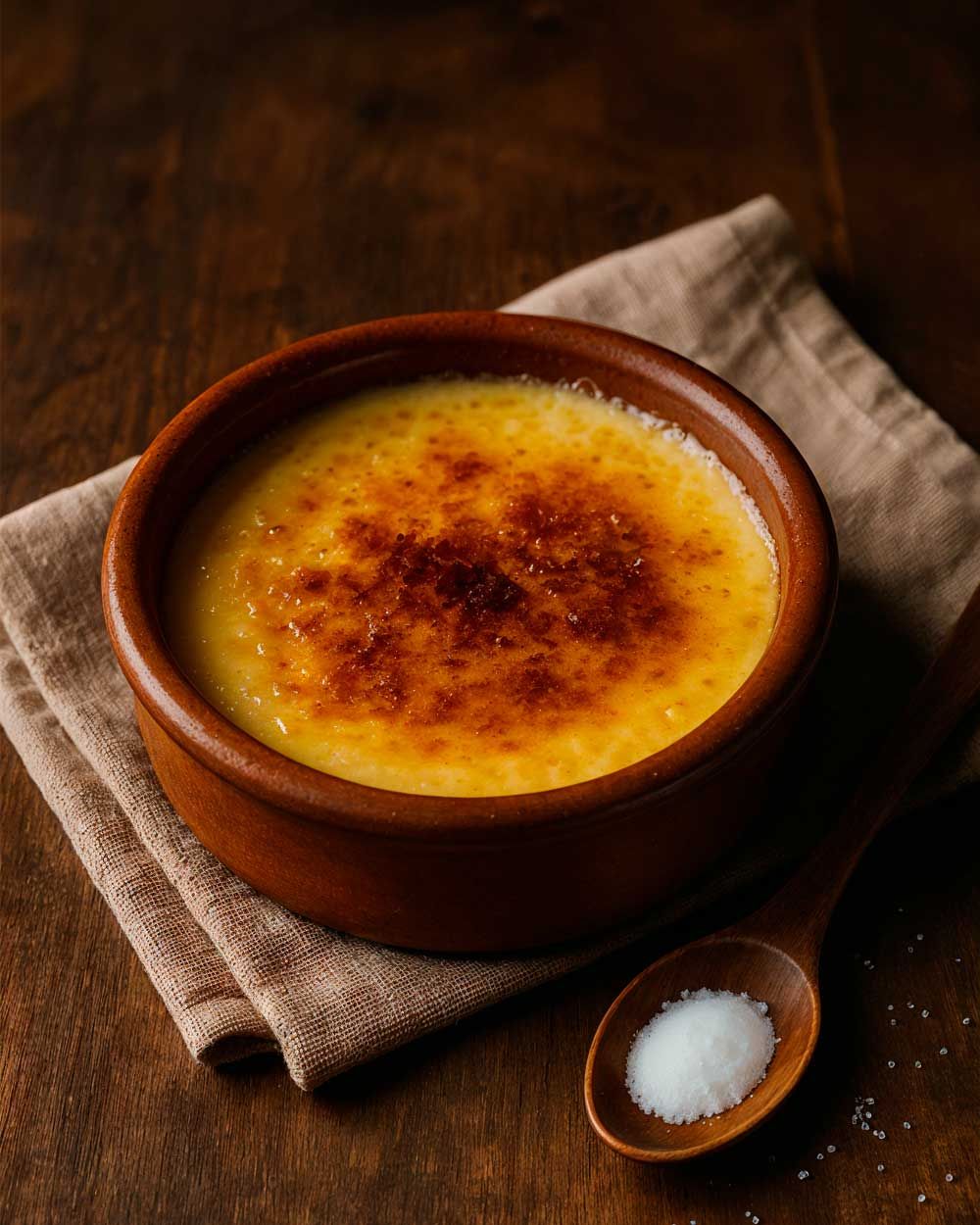 Crema Catalana - La Llar de l'All i Oli Restaurant Badalona
