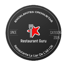 Restaurante Gurú - la Llar de l'Allioli - Mejores Croquetas