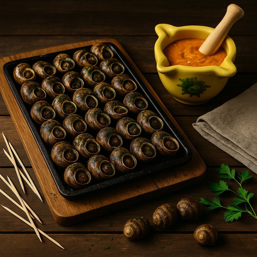 Caracoles a la llauna